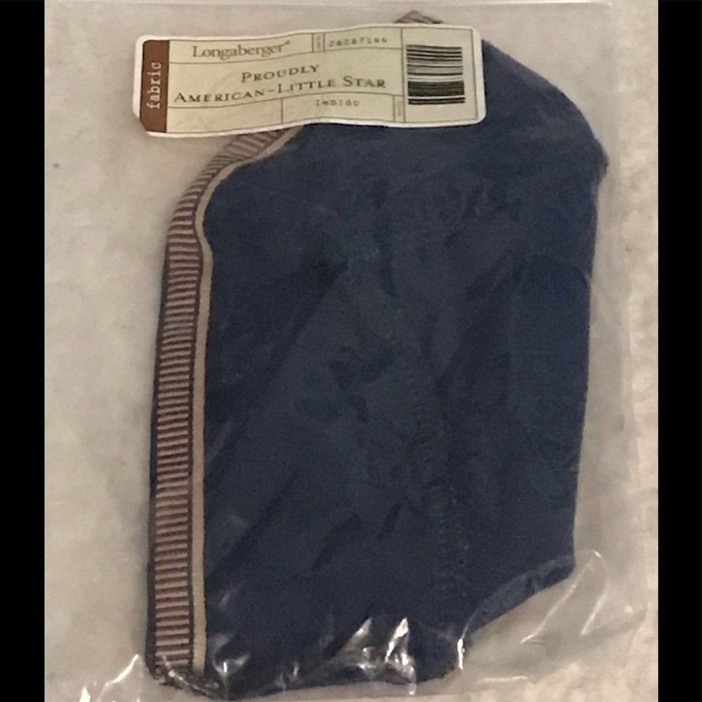 Longaberger “Proudly American - Little Star” in “Indigo” - New in Package